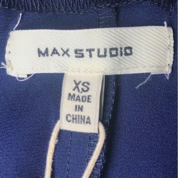 Y2K Style Blue Floral Cottagecore Boho High Waisted Prairie Midi Skirt / Sz: XS - Picture 6 of 6